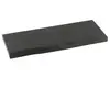J-LINE Etagère murale bois massif noir Boris L 70 cm