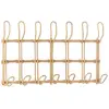 Patère Murale - J-LINE - Modèle Ellen - 6 Crochets - 55cm - Naturel Beige