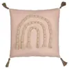Paris Prix Coussin Déco Arc-en-Ciel 40x40cm Rose