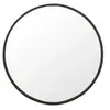 J-line Miroir Mural Design Matazo 50cm Noir Mat