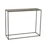 J-LINE Console Design Rectangulaire 110cm Noir