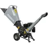 Broyeur de végétaux thermique essence 6,5cv 212cc 50mm démarrage manue...