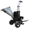 Broyeur de végétaux herbes et feuillages pro tractable thermique essence 15cv 420cc 120mm avec démarrage électrique Torros HDK120