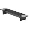 Serax - Plateau L-TRAY - Noir - Acier - Designer Jonas Van Put