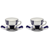 Serax - Tasse avec soucoupe LES OBJETS MOULEVERSANTS - Bleu - Porcelai...
