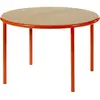 Table Ronde Wooden - rouge - Chêne - Ø 120 cm valerie_objects