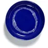 Serax - Assiettes creuse Feast, Ottolenghi  - Set de 2 Bleu roi taille...