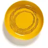 Serax - Assiettes creuses Feast, Ottolenghi - Set de 2 Ocre taille uni...