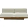 Serax - Canapé 2 places Rudolph Beige taille unique