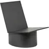 Fauteuil lounge noir Valérie - Serax