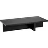 Table basse rectangulaire en chêne noire 140 x 70 cm Rudolph - Serax