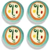 Serax - Assiettes Feast, Ottolenghi - Set de 4 Bleu S