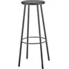Tabouret de bar en fer noir 80cm - Serax
