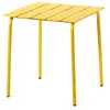 Table carrée Aligned - jaune valerie_objects