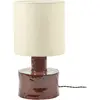 Serax CATHERINE-Lampe à poser céramique et lin H47cm