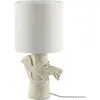 Lampe à poser colombe en grès vitré blanc 52cm Paloma - Serax