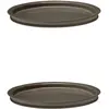 Serax - Assiettes Dune, Kelly Wresler - Set de 2 Slate XS
