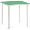 valerie objects - Table carrée Alu - Vert - Aluminium - Designer Mulle...