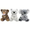 Soft Friends Peluche tendre de Maman et Bébé animaux sauvages
