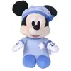 Simba Peluche Mickey phosphorescente - 25 x 13 x 13 cm - Impression lumineuse - Bleu