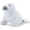 Animal en peluche National Geographic Phoque Blanc 25 cm