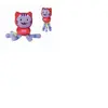 Universal Gabby's DollhouseMascotte DJ Catnip douce peluche colorée 25cm