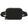 Kipling Sac Bandoulière Abanu Multi Black Noir Petit Femme 100% Polyamide