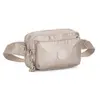 Kipling Sac Bandoulière Abanu Multi Metallic Glow Doré Petit Femme 100% Polyamide