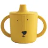 Tasse d'apprentissage en silicone - Mr. Lion - Jaune - Verre à bec bébé - Trixie