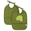 TRIXIE Lot de 2 bavoirs imperméable Mr. Dino