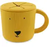 Trixie Tasse Snack Silicone Mr Lion - Jaune