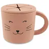 TRIXIE Tasse à goûter en silicone Mrs. Cat