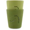 Trixie Lot de 2 gobelets en silicone Mr. Dino