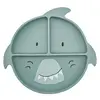 Trixie Assiette à compartiments en silicone Mr. Shark