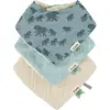 Trixie Lot de 3 bavoirs bandanas Enchanting Elephant