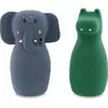 Trixie Jouets de bain aspergeur Mrs. Eléphant & Mr. Crocodile (2 pièces)