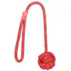 FLAMINGO JCHIEN VOKAS Corde À Tirer + Balle Noir/Rouge 49CM