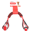Bâton tissé Movas avec balle de tennis 55 cm jouet pour chien Flamingo
