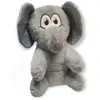 Peluche Henny Éléphant gris hauteur 38 cm jouet pour chien Flamingo