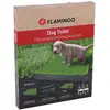 Toilette apprentissage Pelou 51 x 63 x 6.3 cm pour chien Flamingo Vert