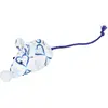 Jouet Chat - Flamingo Souris Ice Bleu - 7,5 cm