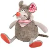 Jouet Chien - Flamingo Peluche souris Molly Gris - 18 x 12 x 32 cm
