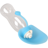 FLAMINGO Distributeur Chien - Gourde Ziller 600 ml Bleu - 8 x 8,5 x 22 cm