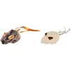 Jouet Chat - Flamingo Souris peluche sonore x1 - coloris aléatoire