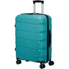 American Tourister Valise turquoise pour femme et homme - Air Move Spinner 66 / 24 TSA Trolley Teal 177662