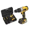 POWERPLUS POWX00445 - Taladro/atornillador de impacto 20v li-ion 2 bat