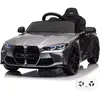 VROOOMY BMW M4 Competition Voiture Électrique Enfants 12V - Gris
