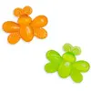 Anneau de dentition à refrigérer Papillon 2 pcs Orange/Vert