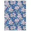 AYMAX Plaid Polaire en flanelle Disney Lilo et Stitch - Stitch - Bleu, Rose et Violet - 150x110 cm