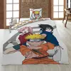 MANGA Parure Housse de couette enfant en polycoton NARUTO blanc 140x200 cm